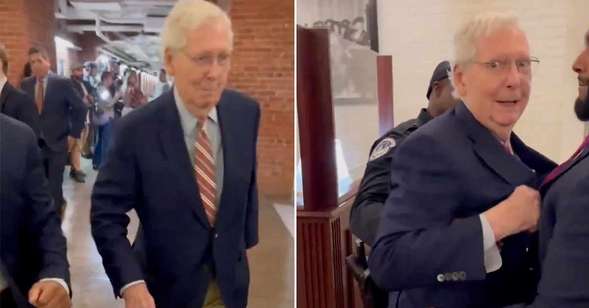 Mitch McConnell Has Fallen, Again