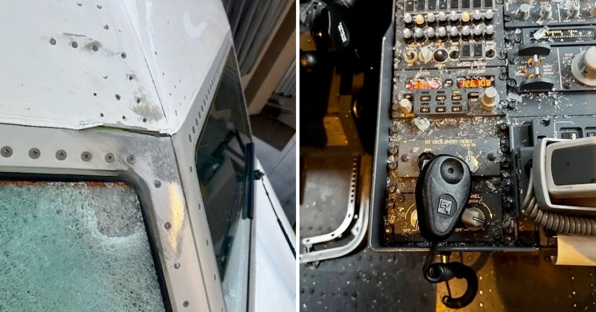 Space Debris May Have Smashed the Cockpit of a Plane Mid-Flight