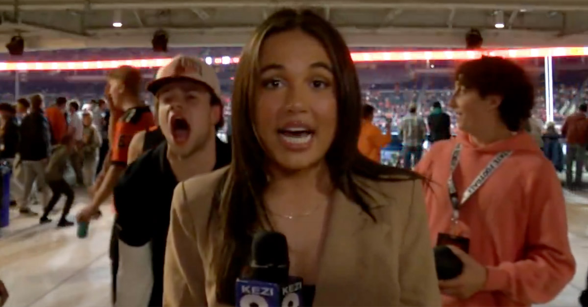 College Students Screaming ‘6 7’ Behind News Reporter Strengthen Case That ’Everyone Is 12’ 