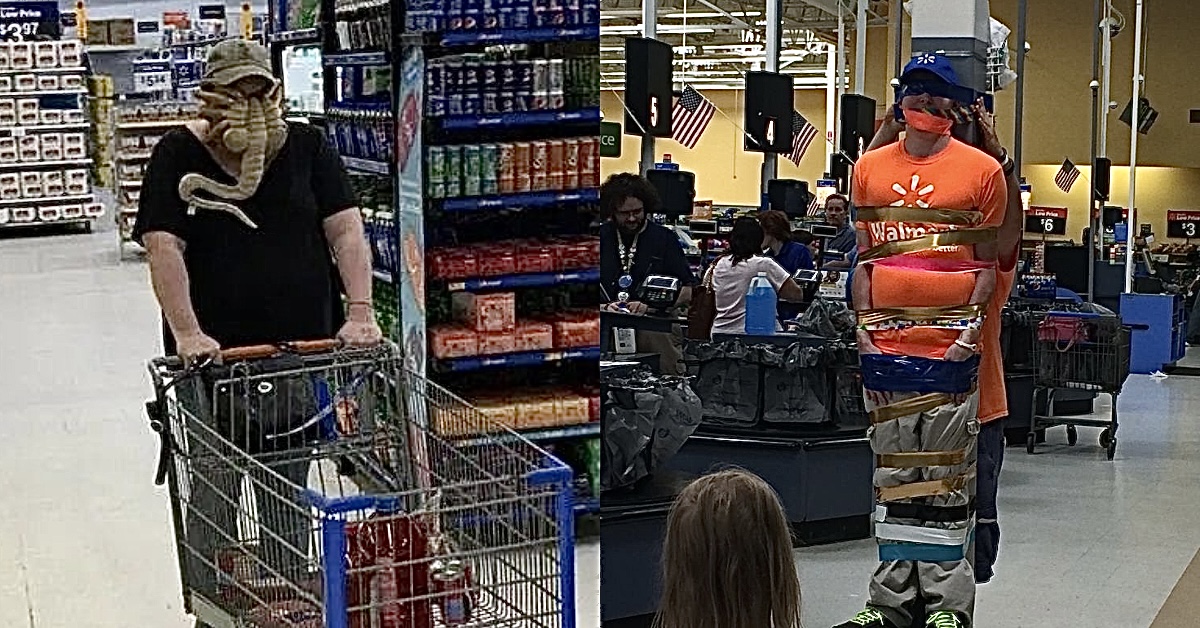 Photos of 'Walmartians' Inhabiting Their Home Planet