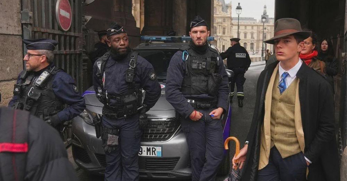 No, That Fancy Frenchman Isn’t the Lead Detective on the Louvre Robbery