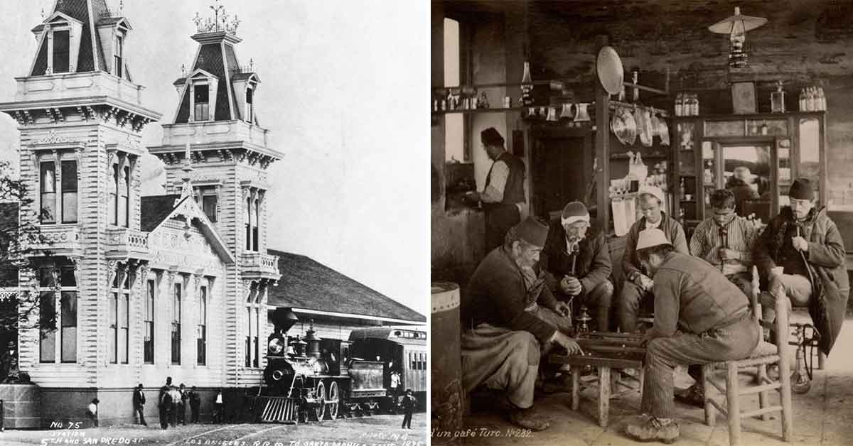 Early Photos Showcasing Life 25 Years Before 1900