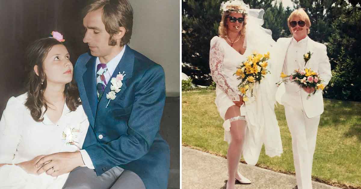Photos Where Classic Weddings Were Just Done Better