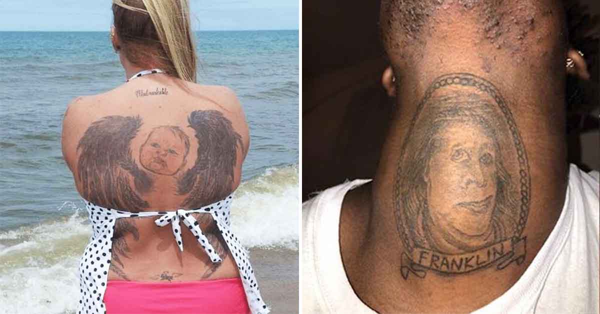 Tattoos With Horrible Concepts and Worse Execution
