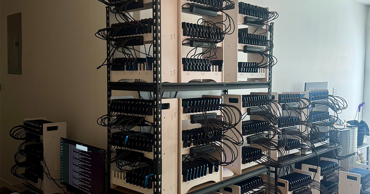 Silicon Valley VC Firms Are Investing in AI-Powered Phone Farms 