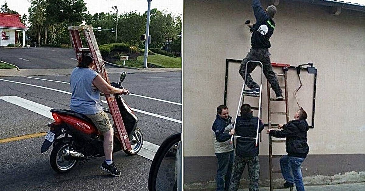 Photos Where Common Sense Was On Its Annual Vacation