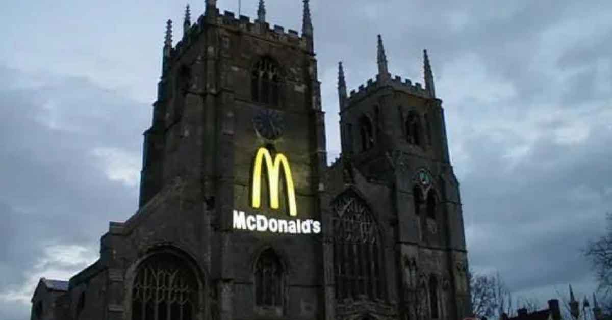 Normal Businesses Inhabiting Creepy Gothic Buildings