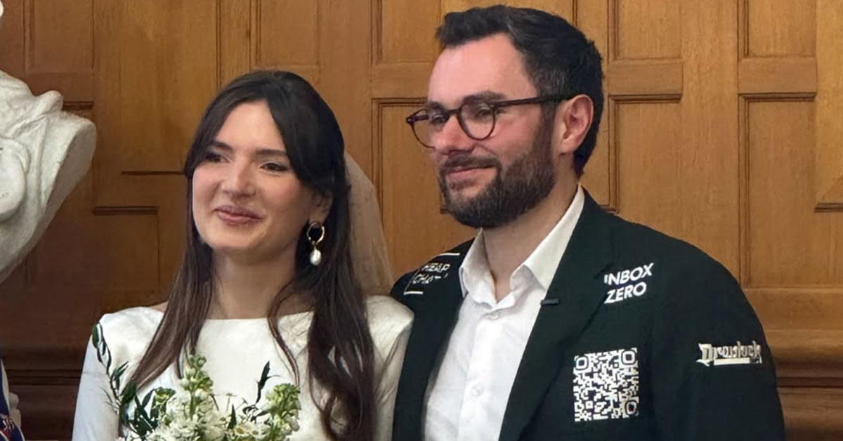 A Dude Paid for His Wedding by Selling His Tuxedo Space to Advertisers