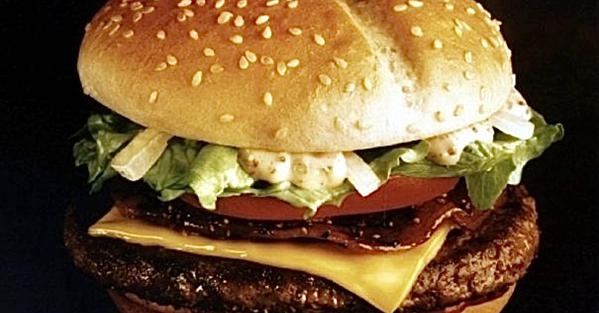 The Top Fast Food Burgers Every '90s Kid Loved