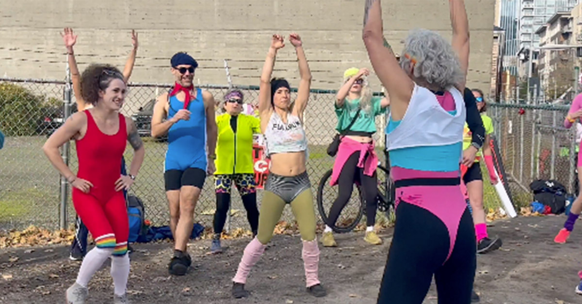 Portland Protestors Mocked for Holding ‘80s-Style Aerobics Class Outside ICE Detention Center