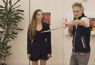 Palantir CEO Alex Karp Tries to Impress Reporter With Sick Sword Tricks
