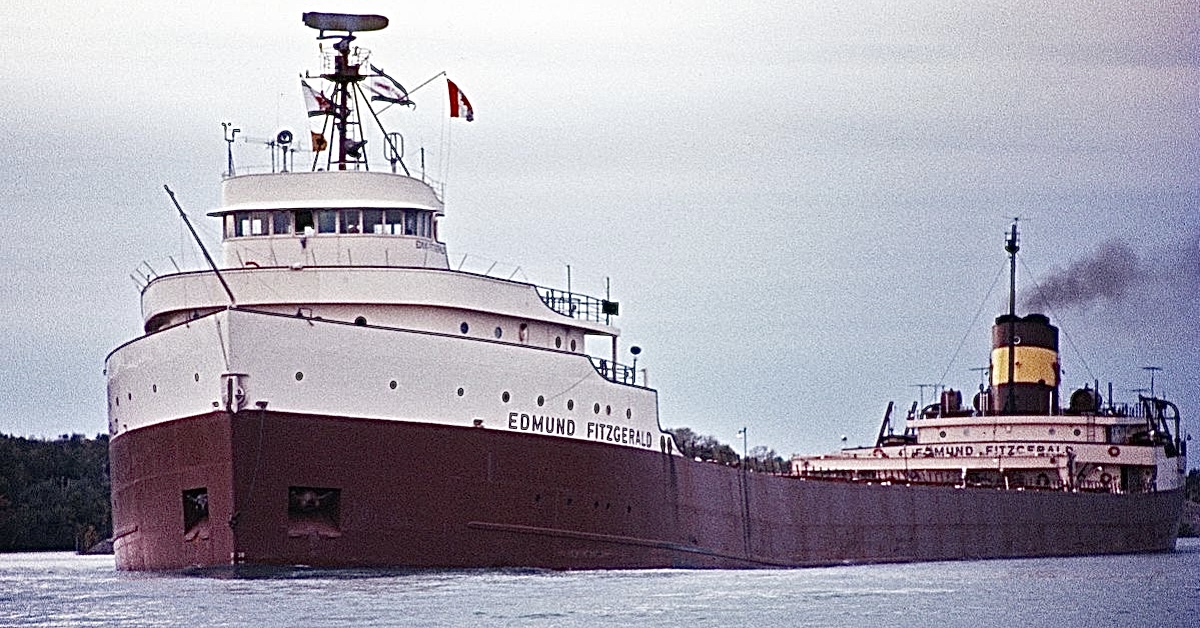 The Wreck of The Edmund Fitzgerald Told In 12 Photos
