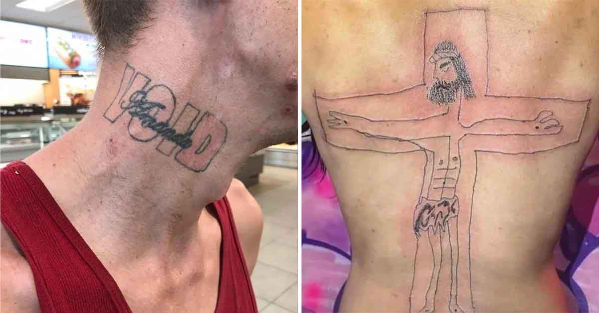 Tattoos That Should Be Removed for Everyone's Sake