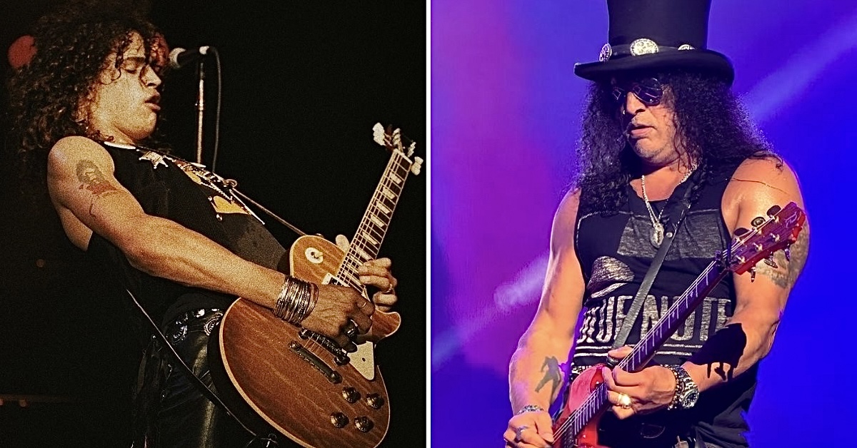 Then and Now: Photos of Slash at his Most Rocking Cool