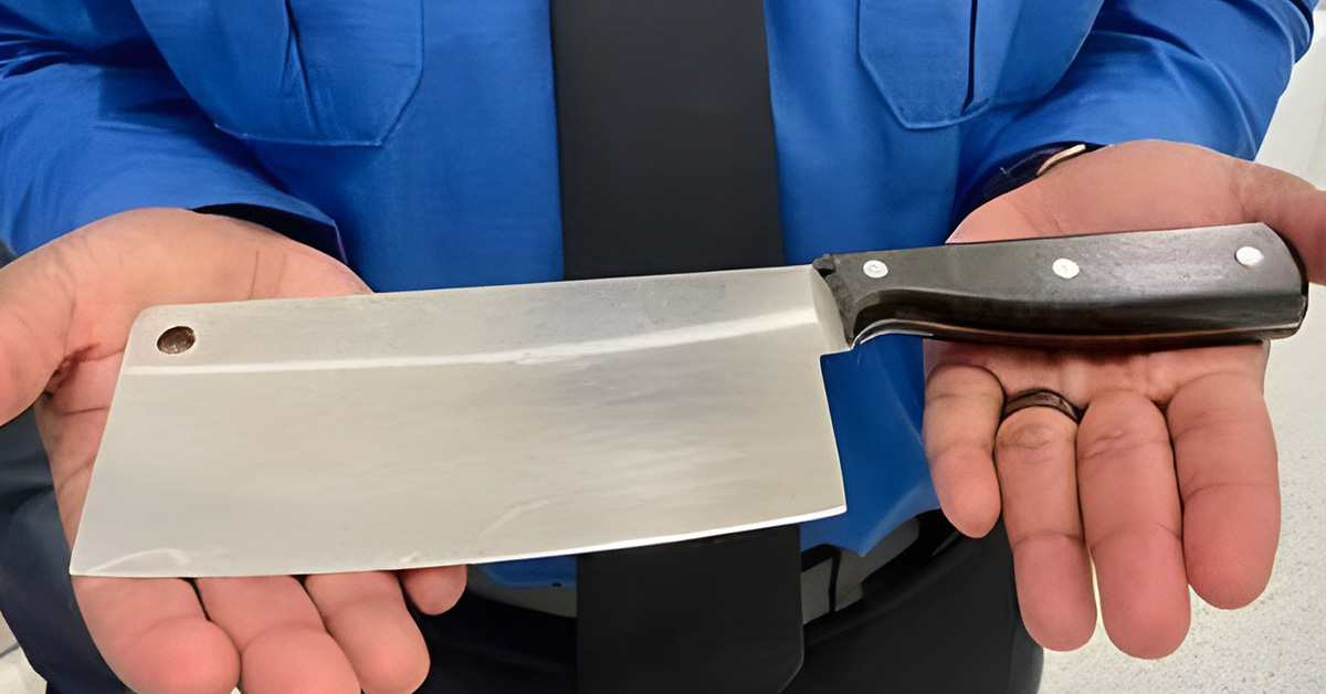 TSA Apologizes After Someone Managed to Bring a Meat Cleaver Onto a Flight