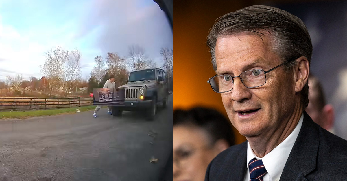Congressman Tim Burchett Wants Your Help Identifying Two Men Who Peed On His Driveway