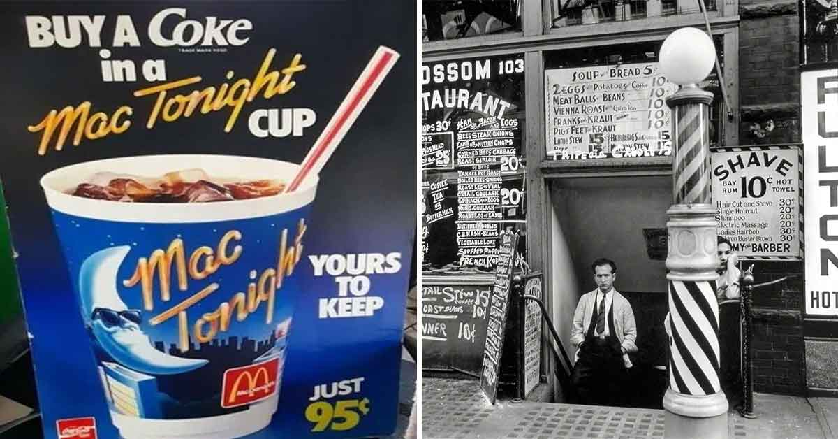 Vintage Prices from When the Dollar Had Buying Power