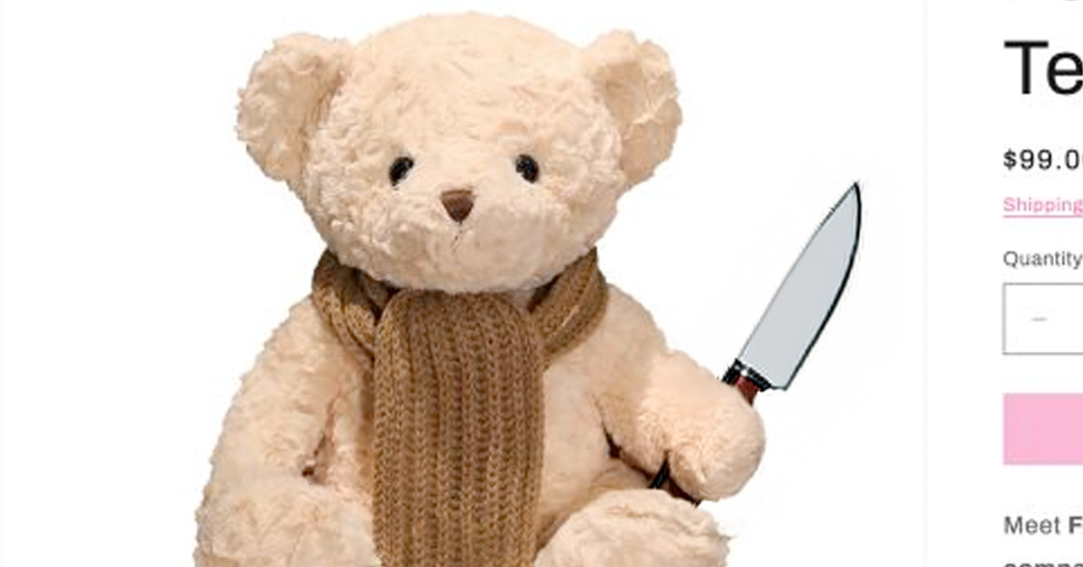 AI-Powered Bear Taken Off the Market After It Tells Kids Where to Find Knives
