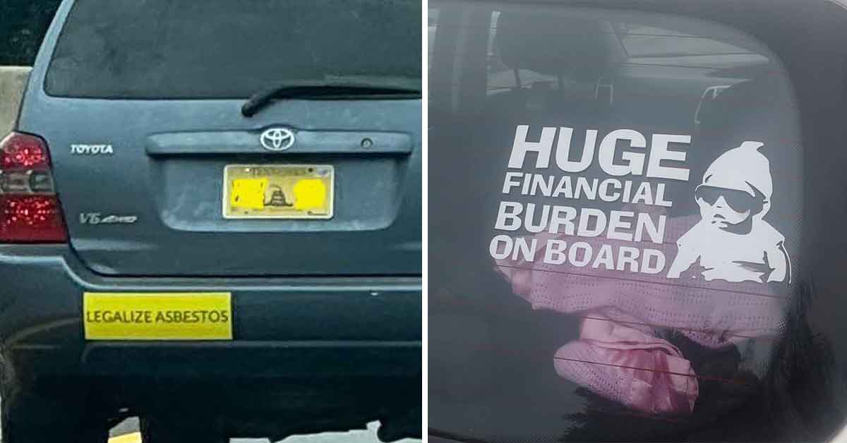 Out-There Bumper Stickers Deserving of a Double-Take
