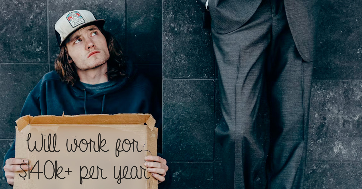 Economist Announces That the Real Poverty Line Is $140,000 Per Year