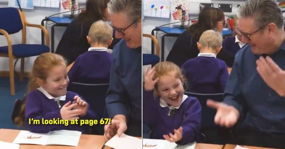 U.K. Prime Minister Baited by Student to Perform Banned 6-7 Meme in School 