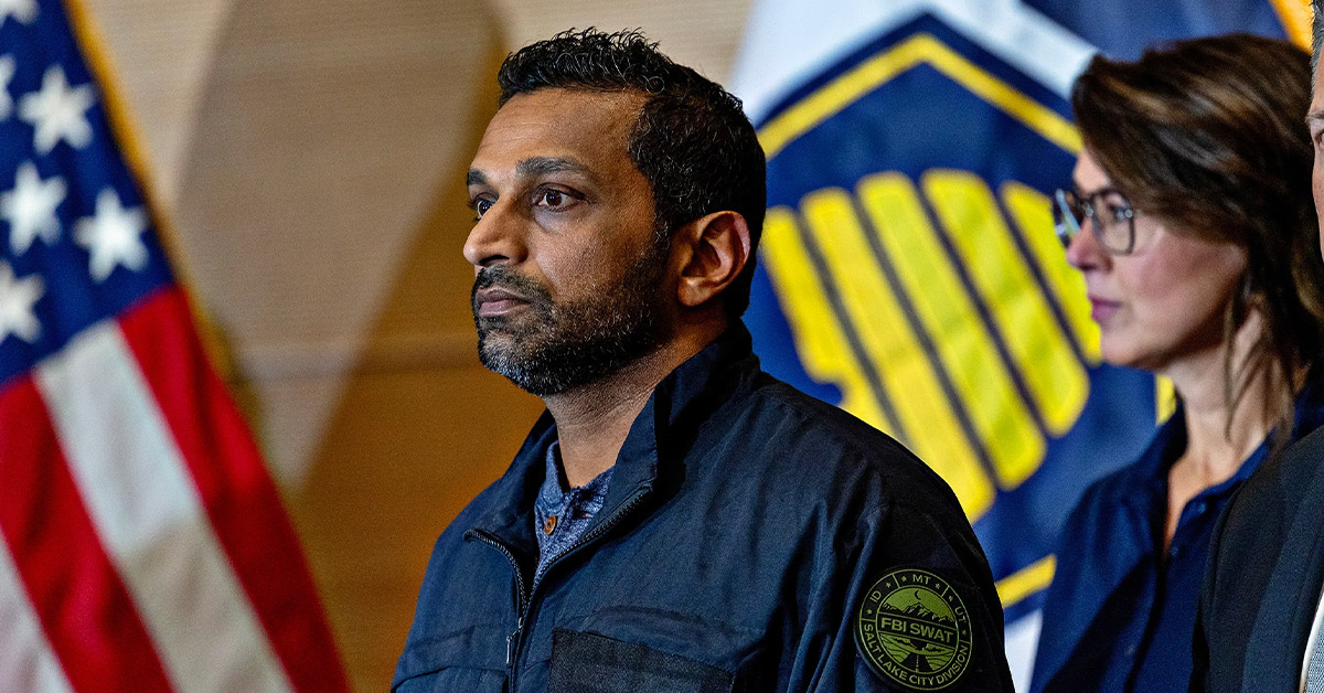 Kash Patel Allegedly Wears a Women's Medium-Sized Jacket 