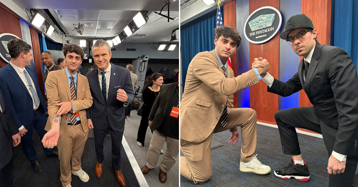 Before Becoming a Pentagon Press Reporter, He Was a Cameo Creator With a 3.8-Star Rating 