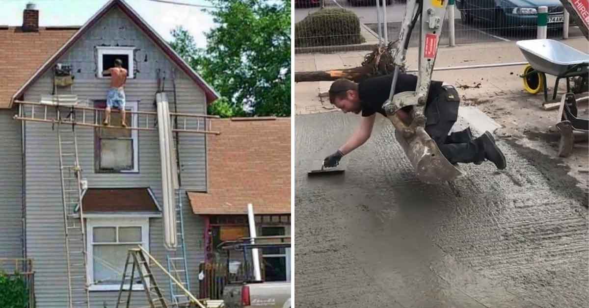 23 Risky Workers Giving OSHA Inspectors Nightmares
