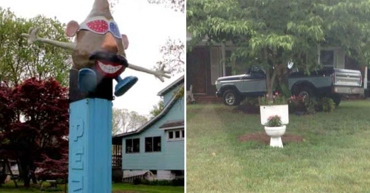 Bad Neighbors and Their Gross Lawn Ornaments of Choice