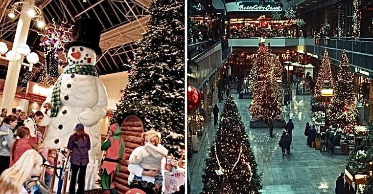 Remembering '80s and '90s Malls During Christmas Time