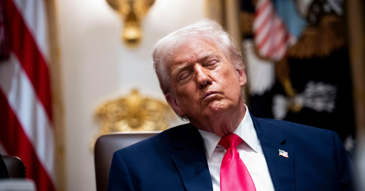 The Internet Thinks Trump Is Being Treated for Alzheimer’s 