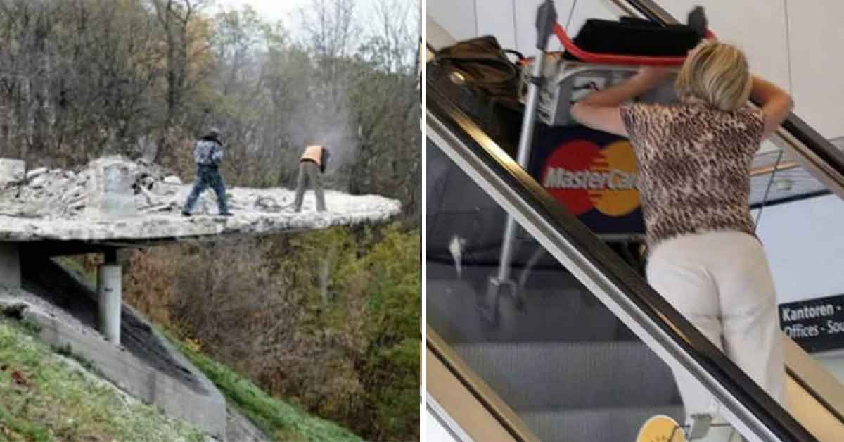 14 Photos of Humanity’s Common Sense Put Into Question