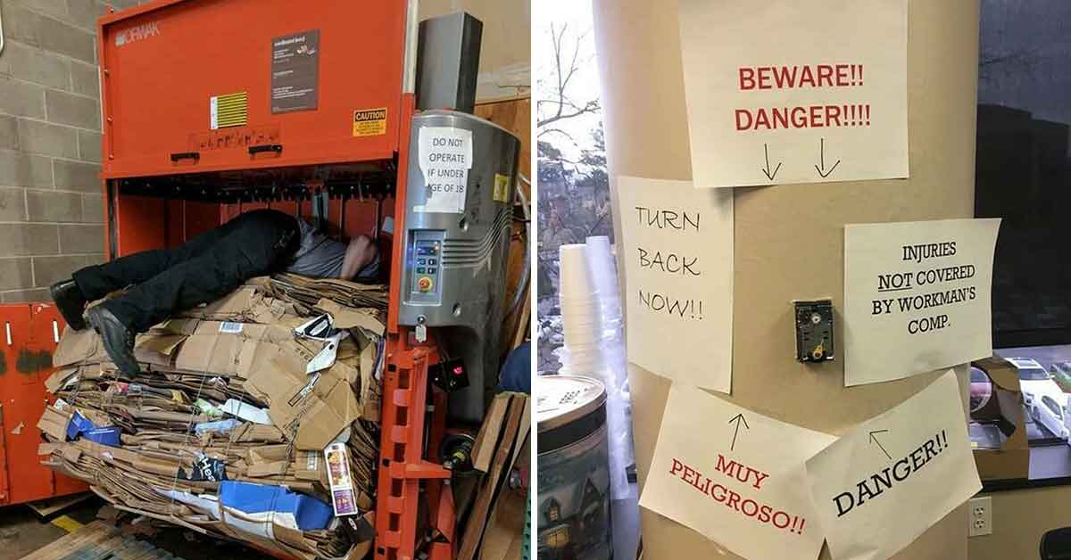 38 Work Safety Fails That'll Have OSHA Up in Arms