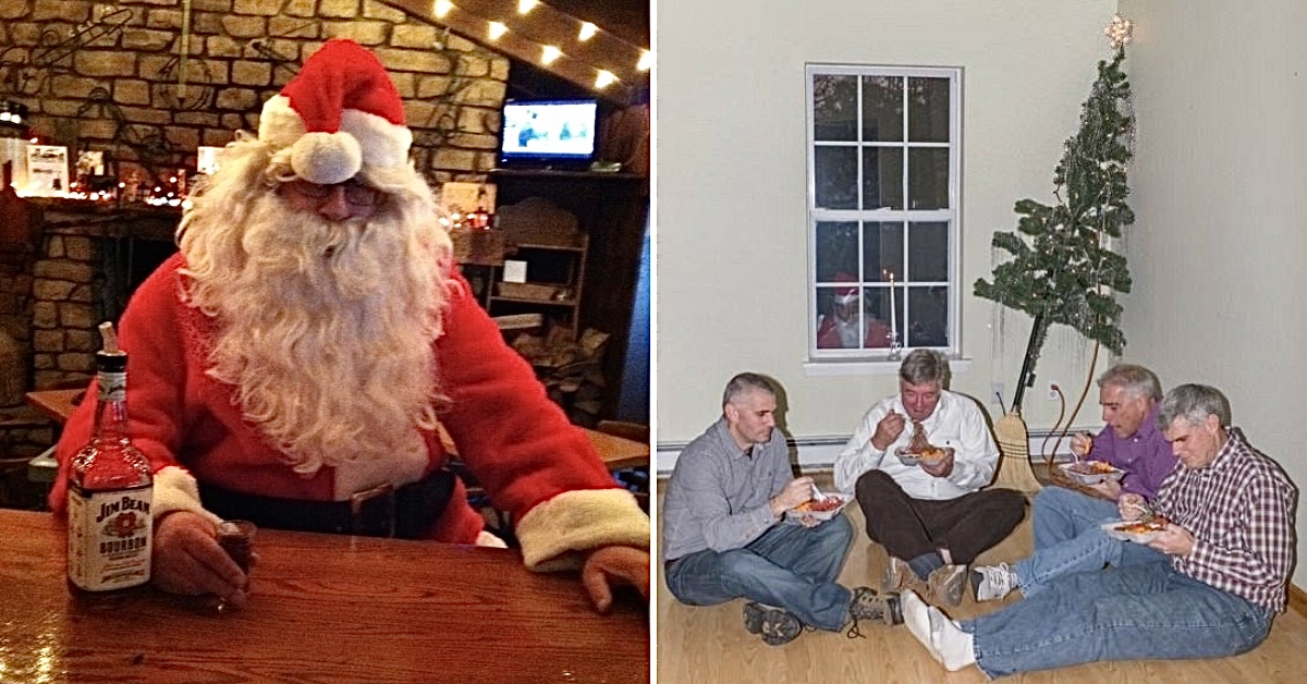 Christmas Photos Looking Like the Grinch Runs It