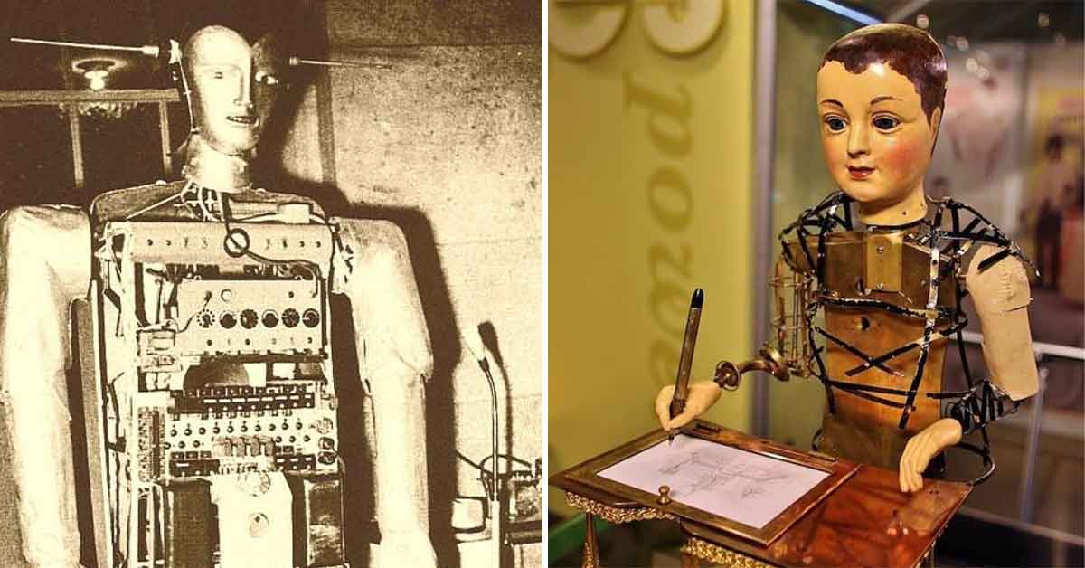 Retro Robots Trending Heavily on the Side of Creepy