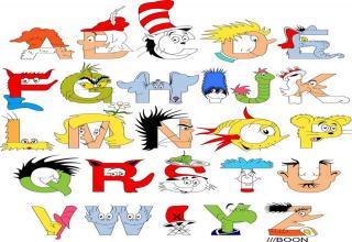 the letters represent characters whose names start with them. see how many you can get?