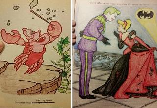 When Twisted Minds Get a Hold of Coloring Books