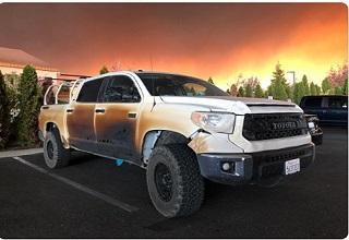 Funny how it's called a Tundra, but it survived fire