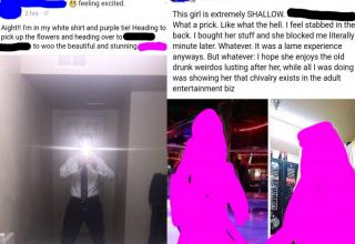 This guy has a complete meltdown for the whole internet to see because the stripper of his dreams wants nothing to do with him. 