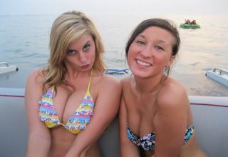 Chick with a MONSTER RACK!