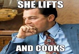 Sexy examples of the proper way to lift.