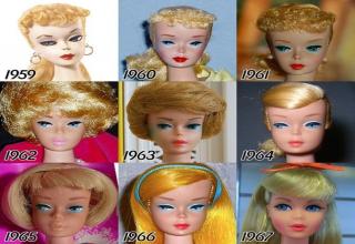 how barbie has changed over the years