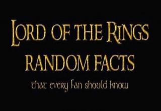 Some hardcore ass nerd facts about the Lord Of The Rings