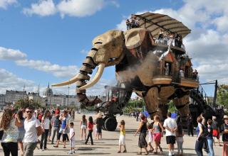 Welcome to the exhibition titled Machines of the Isle in Nantes, France.