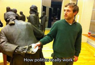12 photos that will help you understand the real meaning of politics.