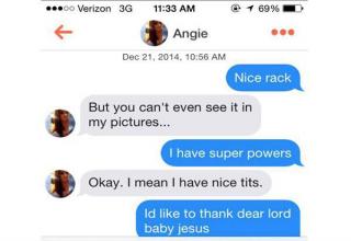 On Tinder sometimes you win and sometimes you...