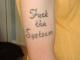 Nothing is as cool as a misspelled tattoo.