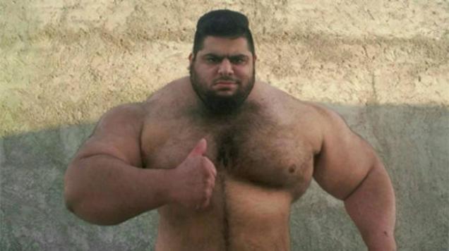 Meet Iranian Power Lifter Sajad Gharibi A.K.A ‘The Incredible Hulk’