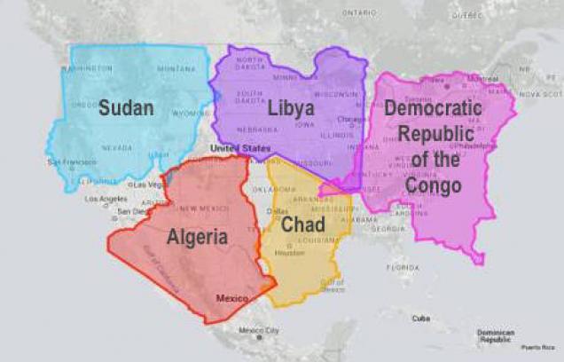 Maps That Show The True Sizes Of Things