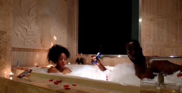 Romantic Tub Turns Into Total Chaos When...